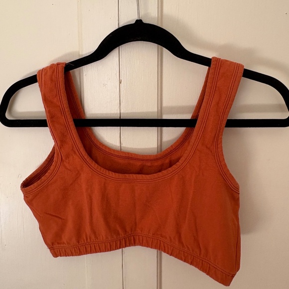 ARQ Full Coverage Bra in color Rust (Burnt Orange) size L - Picture 2 of 3
